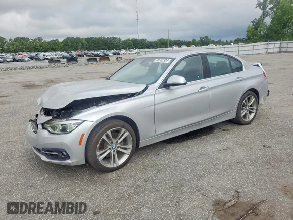 ✅ 2017 BMW 3 Series 330i • VIN: WBA8B9G38HNU54624 • Лот: 60667306. Опубліковано раніше на Copart з пробігом 87 336 миль. Безкоштовний доступ до архіву аукціонних продажів зі США та докладний звіт про історію автомобіля на DreamBid. Зображення 1.