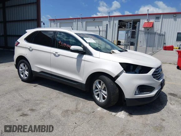 ✅ 2019 Ford Edge SEL • VIN: 2FMPK4J98KBC73326 • Lot: 45390490. Listed on IAAI with 100,083 mi. Free auction sales archive from the USA and detailed vehicle history report at DreamBid. Image 1.