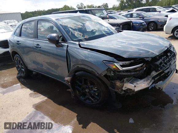 ✅ 2024 Honda HR-V Sport • VIN: 3CZRZ2H58RM746466 • Lot: 45271798. Wystawiony na IAAI z przebiegiem 19 196 mil. Bezpłatny archiwum sprzedaży aukcyjnych z USA i szczegółowy raport historii pojazdu na DreamBid. Zdjęcie 1.