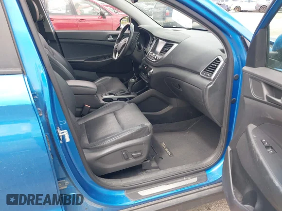 ✅ 2016 Hyundai Tucson Limited • VIN: KM8J3CA28GU229361 • Lot: 45120014. Wystawiony na IAAI z przebiegiem 120 394 mil. Bezpłatny archiwum sprzedaży aukcyjnych z USA i szczegółowy raport historii pojazdu na DreamBid. Zdjęcie 5.