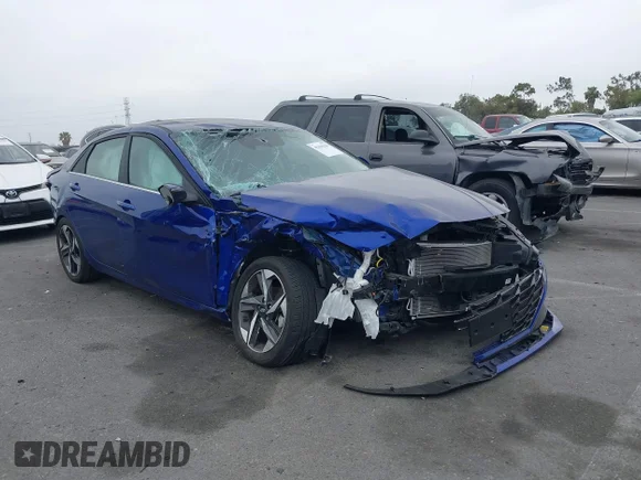 ✅ 2023 Hyundai Elantra Limited • VIN: KMHLP4AGXPU563275 • Lot: 42359139. Wystawiony na IAAI z przebiegiem 11 952 mil. Bezpłatny archiwum sprzedaży aukcyjnych z USA i szczegółowy raport historii pojazdu na DreamBid. Zdjęcie 1.