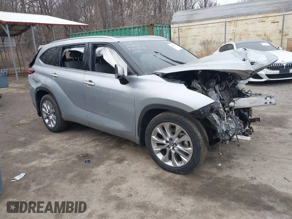 ✅ 2021 Toyota Highlander Limited • VIN: 5TDDZRBH5MS534449 • Лот: 44050004. Опубліковано раніше на IAAI з пробігом 84 390 миль. Безкоштовний доступ до архіву аукціонних продажів зі США та докладний звіт про історію автомобіля на DreamBid. Зображення 1.