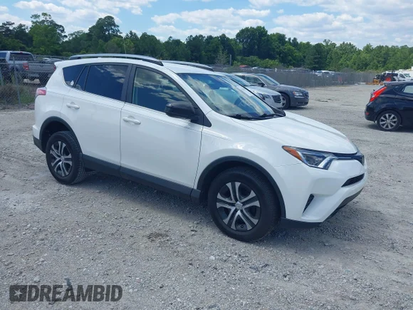 ✅ 2017 Toyota RAV4 LE • VIN: JTMZFREV0HJ713176 • Lot: 45282980. Listed on IAAI with 62,697 mi. Free auction sales archive from the USA and detailed vehicle history report at DreamBid. Image 1.