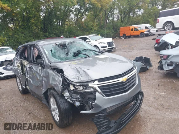 ✅ 2024 Chevrolet Equinox LS • VIN: 3GNAXFEG1RL297490 • Lot: 43233045. Wystawiony na IAAI z przebiegiem 51 086 mil. Bezpłatny archiwum sprzedaży aukcyjnych z USA i szczegółowy raport historii pojazdu na DreamBid. Zdjęcie 6.