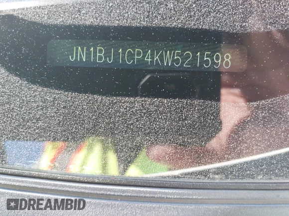 ✅ 2019 Nissan Rogue S • VIN: JN1BJ1CP4KW521598 • Lot: 43193953. Wystawiony na IAAI z przebiegiem 51 908 mil. Bezpłatny archiwum sprzedaży aukcyjnych z USA i szczegółowy raport historii pojazdu na DreamBid. Zdjęcie 9.