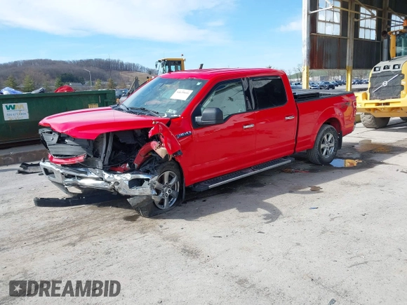 ✅ 2020 Ford F-150 XLT • VIN: 1FTFW1E48LKD03112 • Lot: 44639604. Wystawiony na IAAI z przebiegiem 80 300 mil. Bezpłatny archiwum sprzedaży aukcyjnych z USA i szczegółowy raport historii pojazdu na DreamBid. Zdjęcie 2.