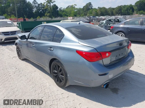 ✅ 2016 Infiniti Q50 Premium • VIN: JN1EV7AP7GM301320 • Лот: 44923337. Опубліковано раніше на IAAI з пробігом 88 470 миль. Безкоштовний доступ до архіву аукціонних продажів зі США та докладний звіт про історію автомобіля на DreamBid. Зображення 3.