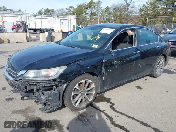 ✅ 2013 Honda Accord Sport • VIN: 1HGCR2F57DA237569 • Lot: 44522042. Wystawiony na IAAI z przebiegiem 126 998 mil. Bezpłatny archiwum sprzedaży aukcyjnych z USA i szczegółowy raport historii pojazdu na DreamBid. Zdjęcie 2.