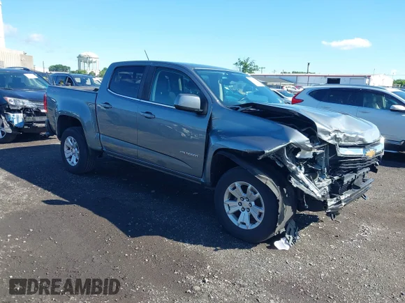 ✅ 2019 Chevrolet Colorado 4WD LT • VIN: 1GCGTCEN2K1255788 • Lot: 45363954. Listed on IAAI with 78,744 mi. Free auction sales archive from the USA and detailed vehicle history report at DreamBid. Image 1.