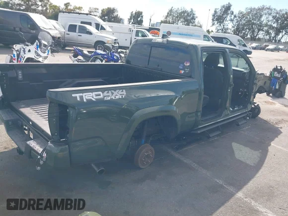 ✅ 2021 Toyota Tacoma TRD Sport • VIN: 3TMDZ5BN4MM114373 • Lot: 43429715. Wystawiony na IAAI z przebiegiem 48 909 mil. Bezpłatny archiwum sprzedaży aukcyjnych z USA i szczegółowy raport historii pojazdu na DreamBid. Zdjęcie 4.