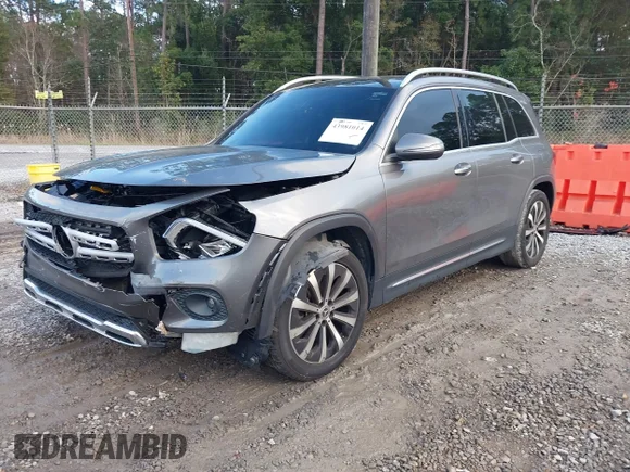 ✅ 2022 Mercedes-Benz GLB 250 • VIN: W1N4M4GB5NW199953 • Lot: 43981014. Wystawiony na IAAI z przebiegiem 49 863 mil. Bezpłatny archiwum sprzedaży aukcyjnych z USA i szczegółowy raport historii pojazdu na DreamBid. Zdjęcie 2.