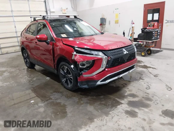 ✅ 2023 Mitsubishi Eclipse Cross SE • VIN: JA4ATWAA0PZ003731 • Lot: 44965928. Listed on IAAI with 29,461 mi. Free auction sales archive from the USA and detailed vehicle history report at DreamBid. Image 1.