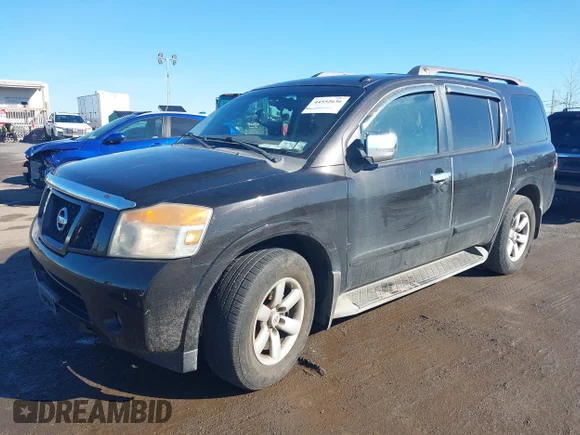 ✅ 2012 Nissan Armada SV • VIN: 5N1AA0NC8CN613457 • Lot: 44552636. Wystawiony na IAAI z przebiegiem 201 777 mil. Bezpłatny archiwum sprzedaży aukcyjnych z USA i szczegółowy raport historii pojazdu na DreamBid. Zdjęcie 2.