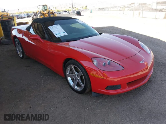 ✅ 2006 Chevrolet Corvette • VIN: 1G1YY36U565110165 • Лот: 45116018. Опубліковано раніше на IAAI з пробігом 102 618 миль. Безкоштовний доступ до архіву аукціонних продажів зі США та докладний звіт про історію автомобіля на DreamBid. Зображення 1.