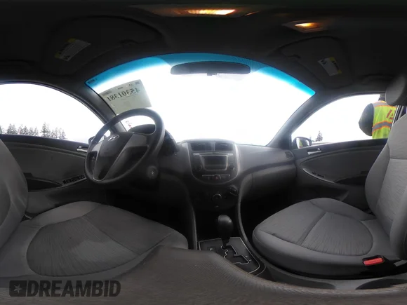 ✅ 2017 Hyundai Accent SE • VIN: KMHCT4AE4HU362452 • Lot: 45301381. Listed on IAAI with 58,603 mi. Free auction sales archive from the USA and detailed vehicle history report at DreamBid. Image 21.