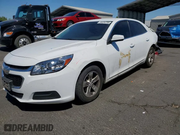 ✅ 2016 Chevrolet Malibu LT • VIN: 1G11C5SA2GF160881 • Лот: 56334706. Опубликован ранее на Copart с пробегом 190 092 миль. Бесплатный доступ к архиву аукционных продаж из США и подробный отчёт об истории автомобиля на DreamBid. Изображение 1.