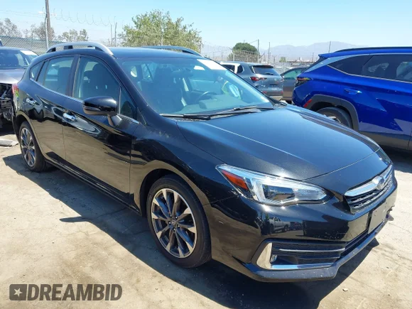 ✅ 2022 Subaru Impreza Limited • VIN: 4S3GTAU60N3726232 • Lot: 42828181. Listed on IAAI with 21,559 mi. Free auction sales archive from the USA and detailed vehicle history report at DreamBid. Image 1.