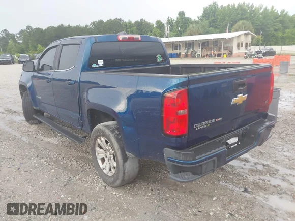 ✅ 2019 Chevrolet Colorado 2WD LT • VIN: 1GCGSCEN7K1103881 • Лот: 45184031. Опубликован ранее на IAAI с пробегом 135 629 миль. Бесплатный доступ к архиву аукционных продаж из США и подробный отчёт об истории автомобиля на DreamBid. Изображение 3.