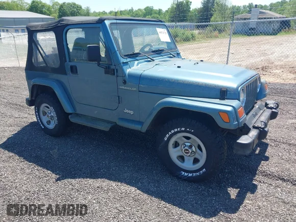 ✅ 1999 Jeep Wrangler SE • VIN: 1J4FY29P2XP482951 • Лот: 44874725. Опубліковано раніше на IAAI з пробігом 110 446 миль. Безкоштовний доступ до архіву аукціонних продажів зі США та докладний звіт про історію автомобіля на DreamBid. Зображення 1.