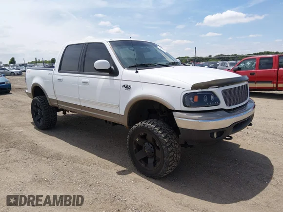 ✅ 2003 Ford F-150 XLT • VIN: 1FTRW08L73KC00712 • Lot: 45163308. Listed on IAAI with 155,564 mi. Free auction sales archive from the USA and detailed vehicle history report at DreamBid. Image 1.