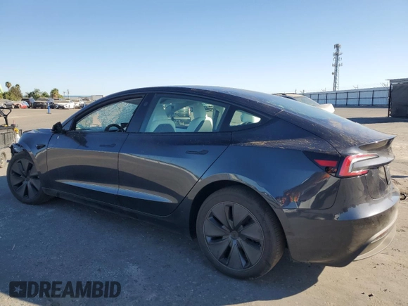 ✅ 2025 Tesla Model 3 Long Range • VIN: 5YJ3E1EA9SF051037 • Lot: 69627685. Wystawiony na Copart z przebiegiem Nie podano. Bezpłatny archiwum sprzedaży aukcyjnych z USA i szczegółowy raport historii pojazdu na DreamBid. Zdjęcie 2.