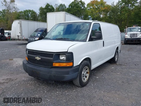 ✅ 2013 Chevrolet Express Cargo • VIN: 1GCSHAF41D1193633 • Lot: 43114881. Wystawiony na IAAI z przebiegiem 243 765 mil. Bezpłatny archiwum sprzedaży aukcyjnych z USA i szczegółowy raport historii pojazdu na DreamBid. Zdjęcie 6.