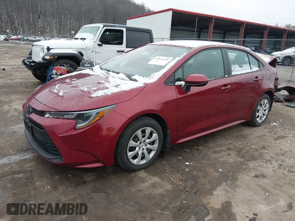 ✅ 2025 Toyota Corolla LE • VIN: 5YFB4MDE9SP359446 • Lot: 43814320. Wystawiony na IAAI z przebiegiem 4 355 mil. Bezpłatny archiwum sprzedaży aukcyjnych z USA i szczegółowy raport historii pojazdu na DreamBid. Zdjęcie 2.
