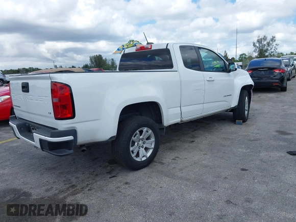 ✅ 2021 Chevrolet Colorado 2WD LT • VIN: 1GCHSCEA0M1208105 • Lot: 44893624. Wystawiony na IAAI z przebiegiem Nie podano. Bezpłatny archiwum sprzedaży aukcyjnych z USA i szczegółowy raport historii pojazdu na DreamBid. Zdjęcie 4.