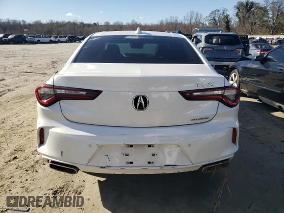 ✅ 2021 Acura TLX Advance • VIN: 19UUB6F67MA005384 • Lot: 82150234. Wystawiony na Copart z przebiegiem 68 740 mil. Bezpłatny archiwum sprzedaży aukcyjnych z USA i szczegółowy raport historii pojazdu na DreamBid. Zdjęcie 6.