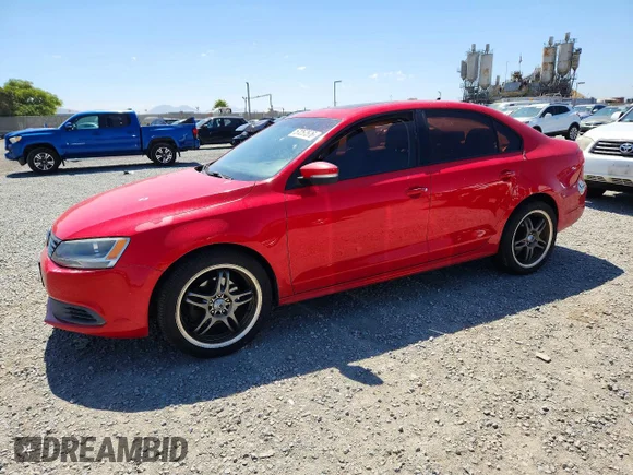 ✅ 2012 Volkswagen Jetta SE • VIN: 3VWDP7AJ2CM413226 • Lot: 57257576. Listed on Copart with 192,894 mi. Free auction sales archive from the USA and detailed vehicle history report at DreamBid. Image 1.
