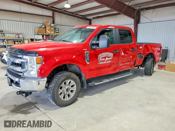 ✅ 2021 Ford F-250 XLT • VIN: 1FT7W2B62MEC80572 • Lot: 55854586. Listed on Copart with 49,418 mi. Free auction sales archive from the USA and detailed vehicle history report at DreamBid. Image 1.