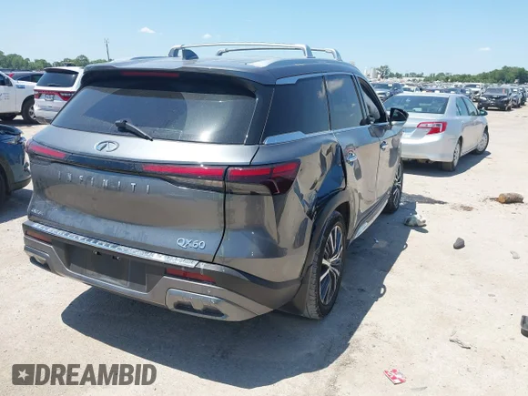 ✅ 2023 Infiniti QX60 Sensory • VIN: 5N1DL1GR8PC332520 • Lot: 42827203. Wystawiony na IAAI z przebiegiem 31 746 mil. Bezpłatny archiwum sprzedaży aukcyjnych z USA i szczegółowy raport historii pojazdu na DreamBid. Zdjęcie 4.