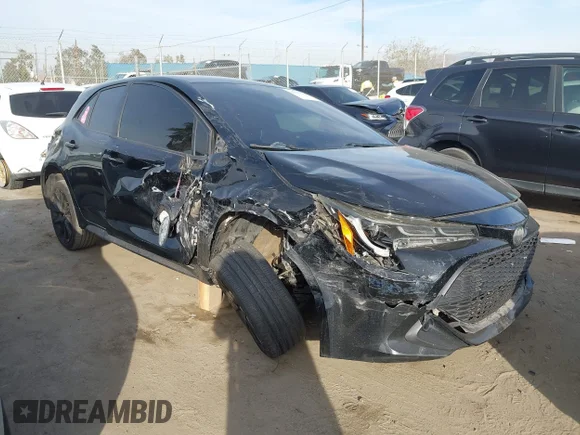 ✅ 2020 Toyota Corolla SE • VIN: JTND4RBE1L3102263 • Lot: 43973948. Listed on IAAI with 109,081 mi. Free auction sales archive from the USA and detailed vehicle history report at DreamBid. Image 1.