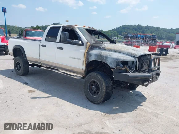 ✅ 2005 Dodge 3500 SLT • VIN: 3D7LS38C85G702843 • Lot: 43003785. Wystawiony na IAAI z przebiegiem Nie podano. Bezpłatny archiwum sprzedaży aukcyjnych z USA i szczegółowy raport historii pojazdu na DreamBid. Zdjęcie 1.