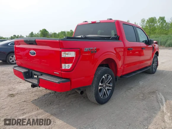 ✅ 2022 Ford F-150 XL • VIN: 1FTEW1EP0NKE81458 • Lot: 42404476. Wystawiony na IAAI z przebiegiem 49 487 mil. Bezpłatny archiwum sprzedaży aukcyjnych z USA i szczegółowy raport historii pojazdu na DreamBid. Zdjęcie 4.