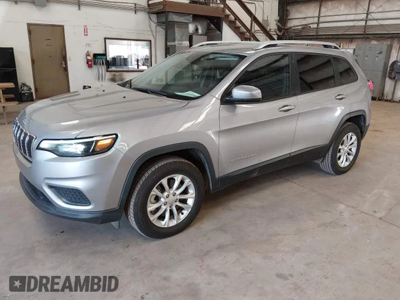 ✅ 2021 Jeep Cherokee Latitude • VIN: 1C4PJMCBXMD242762 • Lot: 45095931. Listed on IAAI with 96,699 mi. Free auction sales archive from the USA and detailed vehicle history report at DreamBid. Image 18.