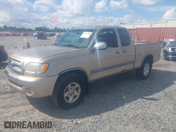 ✅ 2003 Toyota Tundra SR5 • VIN: 5TBRT34183S437094 • Lot: 43417080. Wystawiony na IAAI z przebiegiem 203 690 mil. Bezpłatny archiwum sprzedaży aukcyjnych z USA i szczegółowy raport historii pojazdu na DreamBid. Zdjęcie 2.