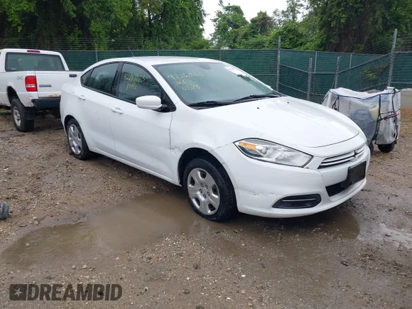 ✅ 2015 Dodge Dart SE • VIN: 1C3CDFAA6FD252899 • Лот: 42263073. Опубліковано раніше на IAAI з пробігом 158 249 миль. Безкоштовний доступ до архіву аукціонних продажів зі США та докладний звіт про історію автомобіля на DreamBid. Зображення 1.