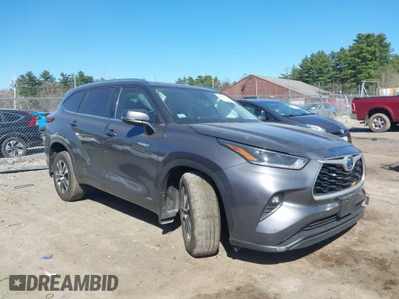 ✅ 2021 Toyota Highlander Hybrid XLE • VIN: 5TDHBRCH0MS067204 • Lot: 44920778. Wystawiony na IAAI z przebiegiem 150 671 mil. Bezpłatny archiwum sprzedaży aukcyjnych z USA i szczegółowy raport historii pojazdu na DreamBid. Zdjęcie 1.