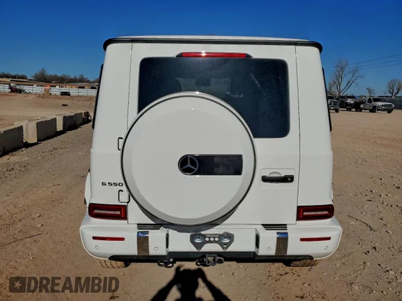 ✅ 2023 Mercedes-Benz G 550 • VIN: W1NYC6BJ1PX464539 • Lot: 96101375. Wystawiony na Copart z przebiegiem 35 677 mil. Bezpłatny archiwum sprzedaży aukcyjnych z USA i szczegółowy raport historii pojazdu na DreamBid. Zdjęcie 6.