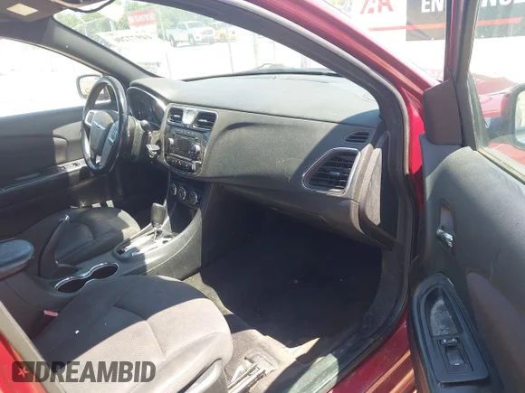 ✅ 2014 Chrysler 200 Touring • VIN: 1C3CCBBG6EN118451 • Lot: 44977206. Listed on IAAI with 165,942 mi. Free auction sales archive from the USA and detailed vehicle history report at DreamBid. Image 5.