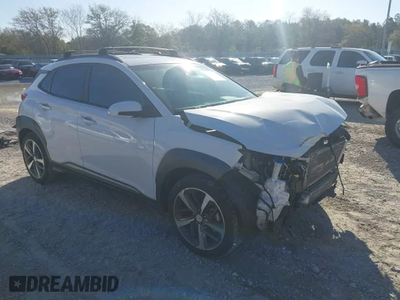 ✅ 2021 Hyundai Kona Limited • VIN: KM8K33A54MU630612 • Лот: 44607008. Опубліковано раніше на IAAI з пробігом 31 419 миль. Безкоштовний доступ до архіву аукціонних продажів зі США та докладний звіт про історію автомобіля на DreamBid. Зображення 1.