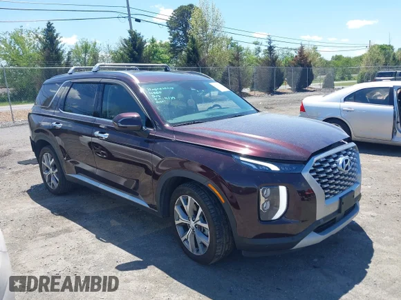 ✅ 2021 Hyundai Palisade SEL • VIN: KM8R4DHE6MU208204 • Lot: 45058097. Listed on IAAI with 100,658 mi. Free auction sales archive from the USA and detailed vehicle history report at DreamBid. Image 1.