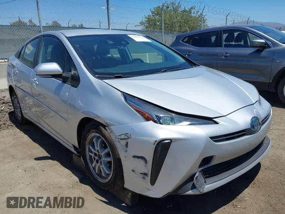 ✅ 2019 Toyota Prius L Eco • VIN: JTDKARFU7K3080306 • Лот: 42808736. Опубликован ранее на IAAI с пробегом 194 890 миль. Бесплатный доступ к архиву аукционных продаж из США и подробный отчёт об истории автомобиля на DreamBid. Изображение 1.