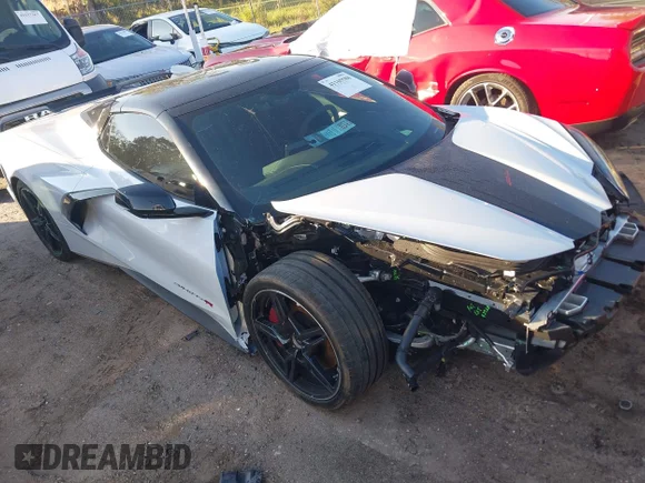 ✅ 2021 Chevrolet Corvette 2LT • VIN: 1G1YB3D45M5125069 • Lot: 41165588. Listed on IAAI with 8,765 mi. Free auction sales archive from the USA and detailed vehicle history report at DreamBid. Image 1.