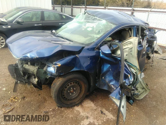 ✅ 2016 Nissan Sentra S • VIN: 3N1AB7AP7GY313858 • Lot: 32704553. Listed on IAAI with Not provided. Free auction sales archive from the USA and detailed vehicle history report at DreamBid. Image 2.