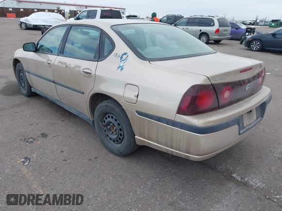 ✅ 2004 Chevrolet Impala • VIN: 2G1WF52E349153572 • Lot: 44251817. Wystawiony na IAAI z przebiegiem 195 927 mil. Bezpłatny archiwum sprzedaży aukcyjnych z USA i szczegółowy raport historii pojazdu na DreamBid. Zdjęcie 3.