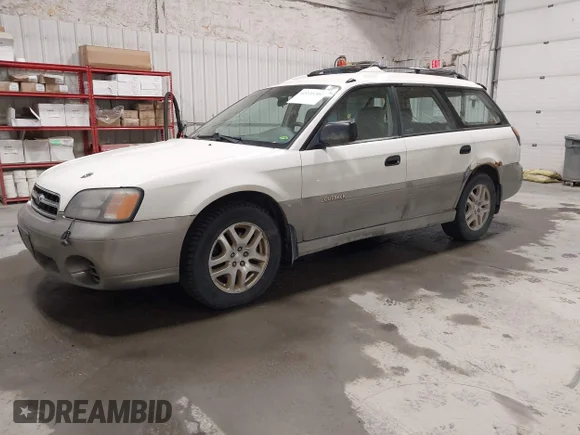 ✅ 2001 Subaru Legacy Outback • VIN: 4S3BH675717627146 • Лот: 42235300. Опубліковано раніше на IAAI з пробігом 180 986 миль. Безкоштовний доступ до архіву аукціонних продажів зі США та докладний звіт про історію автомобіля на DreamBid. Зображення 2.