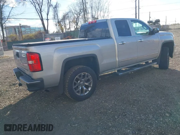✅ 2014 GMC Sierra 1500 SLT • VIN: 1GTV2VEJ4EZ252724 • Lot: 43699791. Wystawiony na IAAI z przebiegiem 105 370 mil. Bezpłatny archiwum sprzedaży aukcyjnych z USA i szczegółowy raport historii pojazdu na DreamBid. Zdjęcie 4.