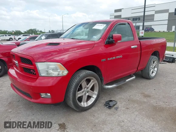 ✅ 2012 Ram 1500 R/T • VIN: 3C6JD6CT1CG108460 • Lot: 45115874. Listed on IAAI with 131,454 mi. Free auction sales archive from the USA and detailed vehicle history report at DreamBid. Image 2.